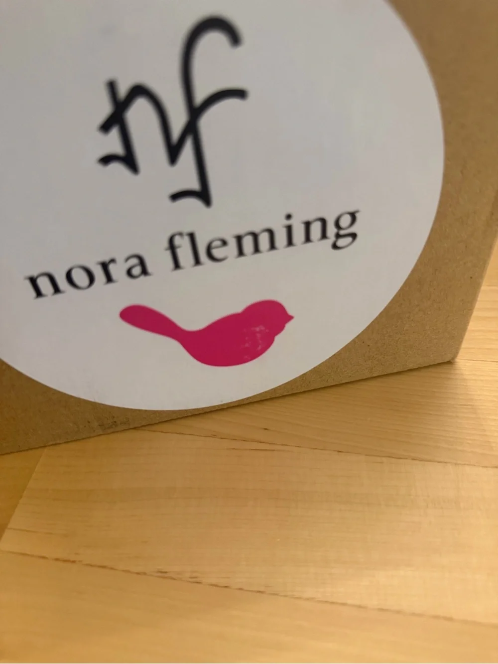 Nora Fleming CC02 cutie container pinstripes